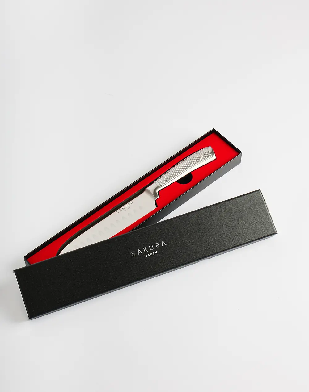 Cuchillo Santoku Acero Inox Sakura 31 Cm