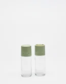 Set x 2 Salero & Pimentero de Vidrio Shio Berghoff