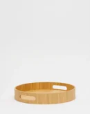 Bandeja Redonda Natura Tray Chica Carol 30 Cm