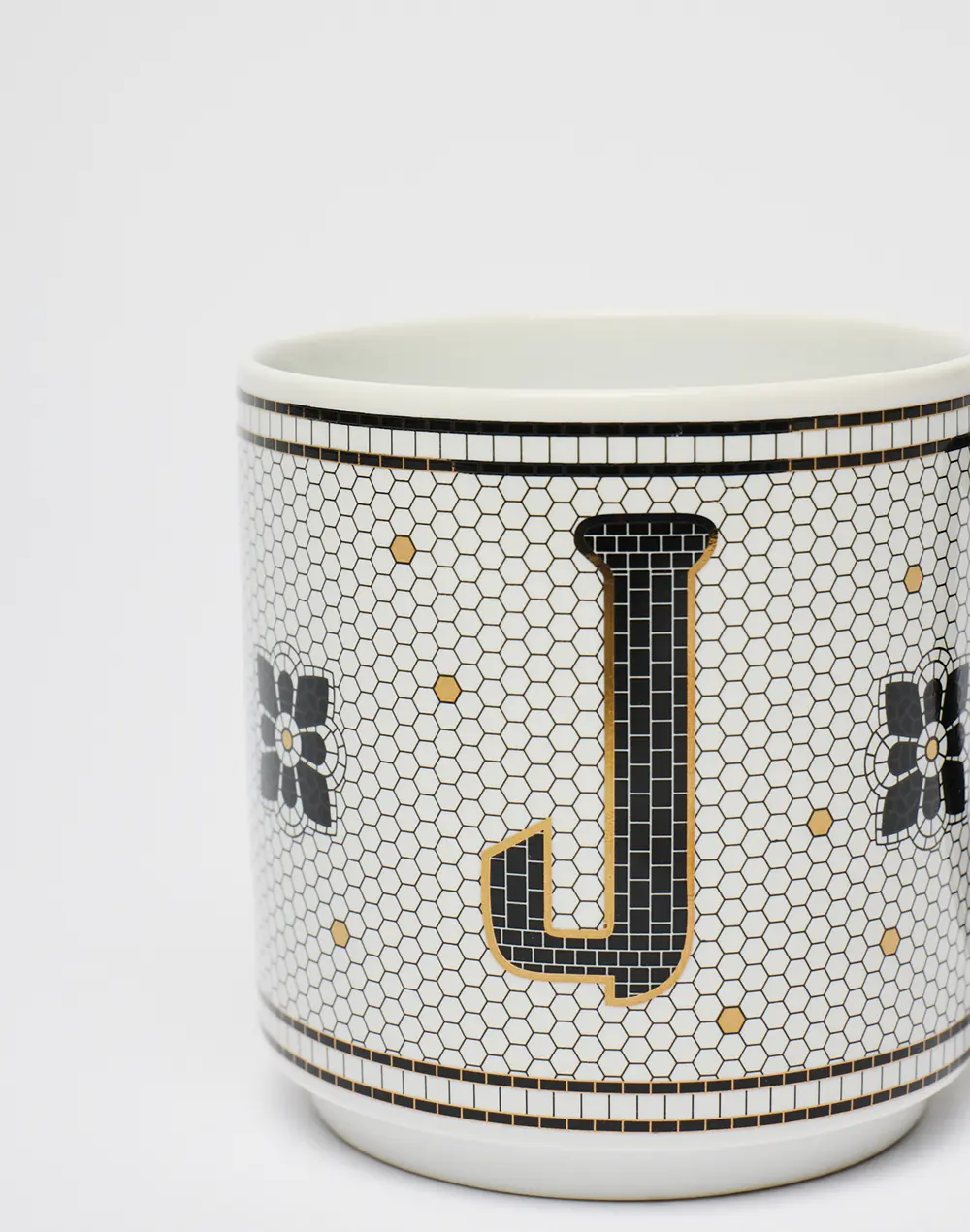 Taza Cerámica Alphabet J Home Concept 350 ml - Image 3