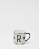 Taza Cerámica Alphabet R Home Concept 350 ml