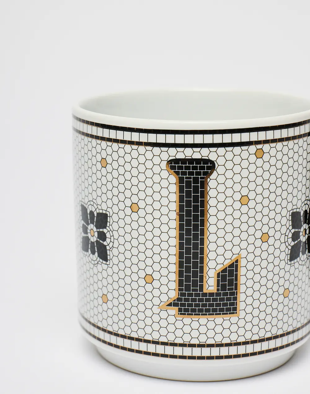 Taza Cerámica Alphabet L Home Concept 350 ml - Image 3