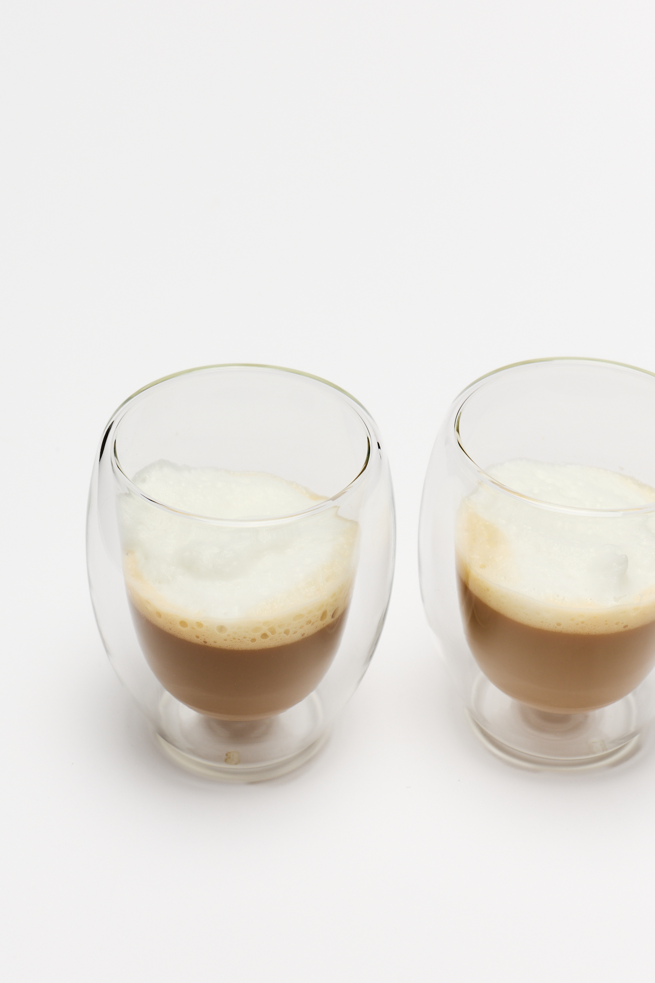 Set X2 Tazas Latte Doble Vidrio Larhaus Barista 350 Ml