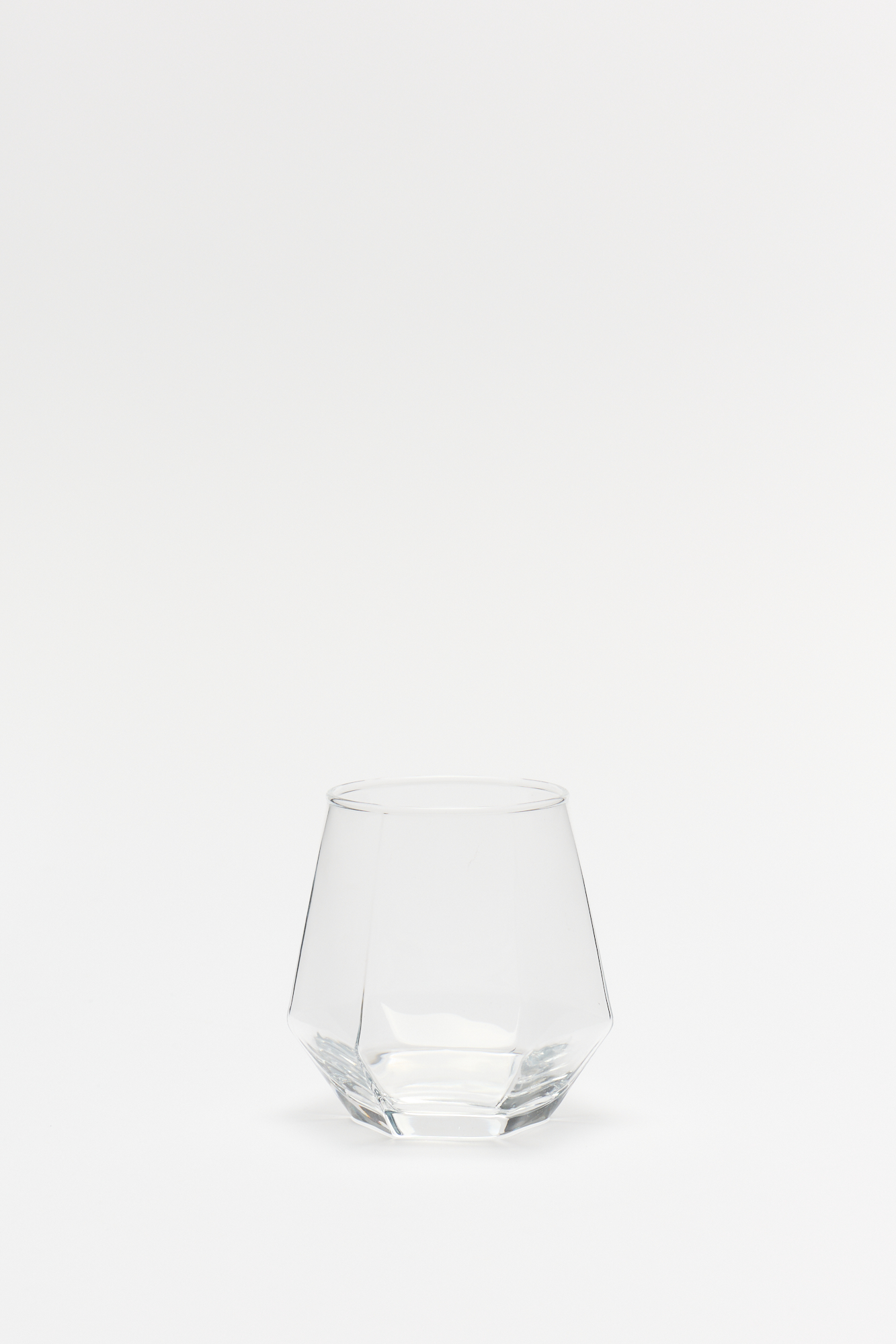 Vaso Cristal Hexagonal 240 Ml