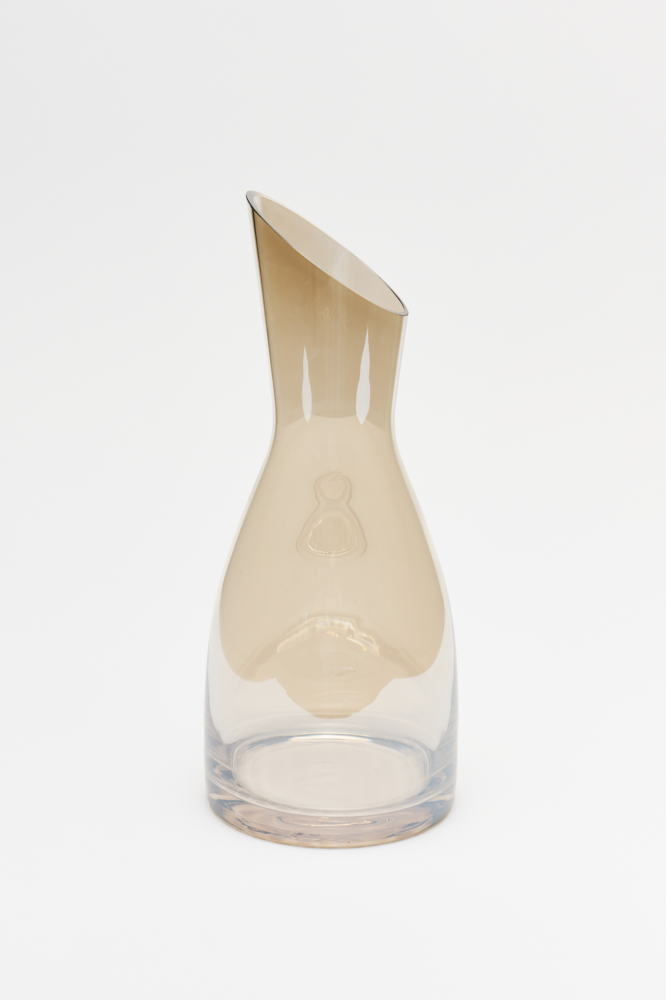 Decantador Bombee Corte Diagonal Mirror Champagne 900 Ml