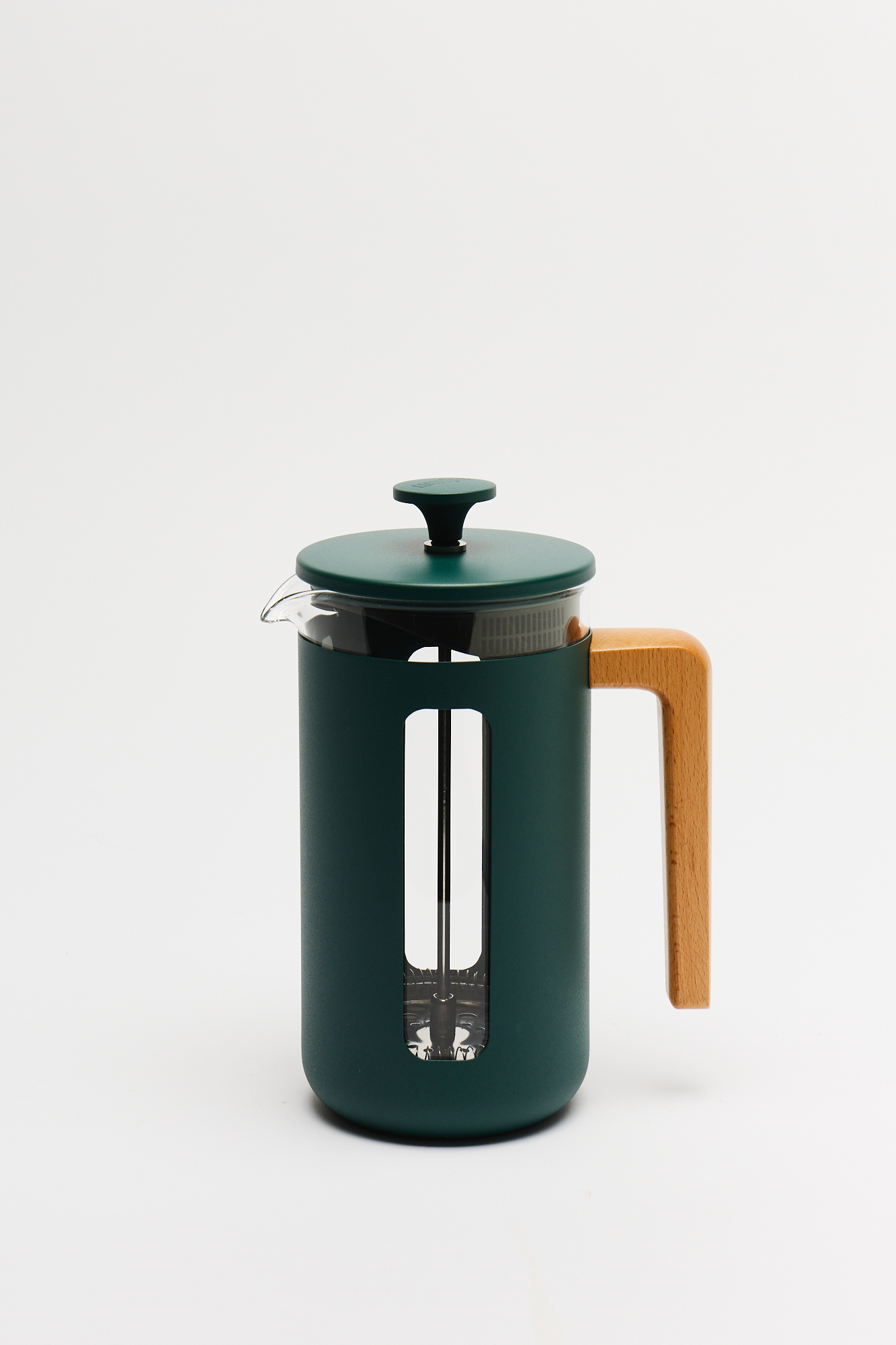 Cafetera Pisa con Mango Madera La Cafetiere Verde para 8 Tazas