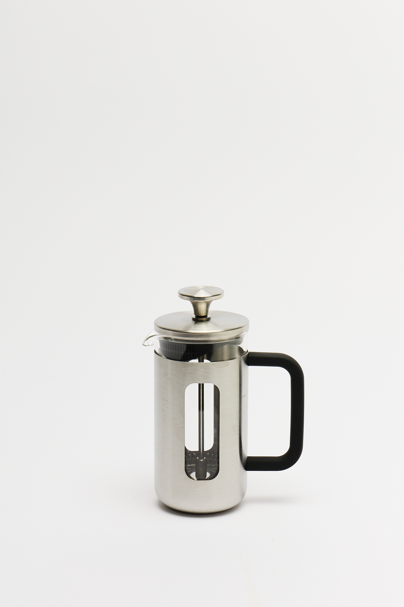 Cafetera Pisa con Mango Madera La Cafetiere Acero Inox para 3 Tazas