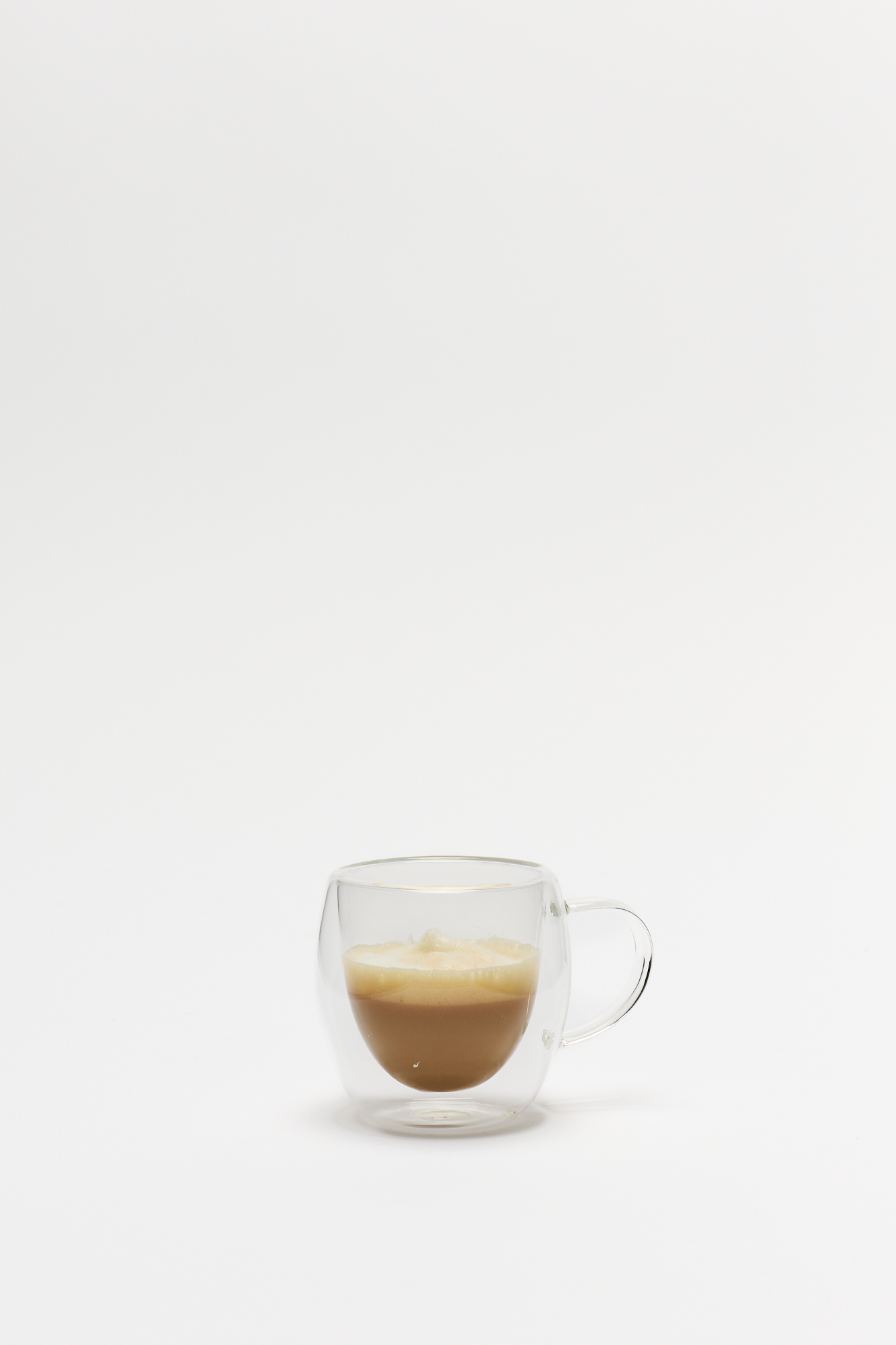 Taza Doble Vidrio con Asa Magnifique 150 Ml