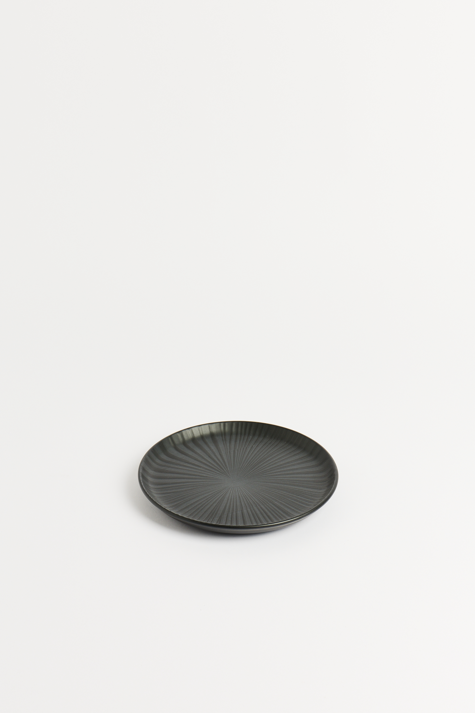 Plato Postre Oxford Flat Onix 20 Cm