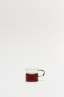 Taza Ristretto con Asa Verde 100 Ml