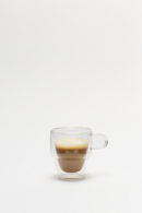 Jarrito Doble Vidrio con Asa Magnifique 200 Ml 9.5 Cm