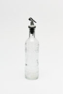 Aceitera / Vinagrera Vidrio Labrada con Pico Vertedor 500 Ml