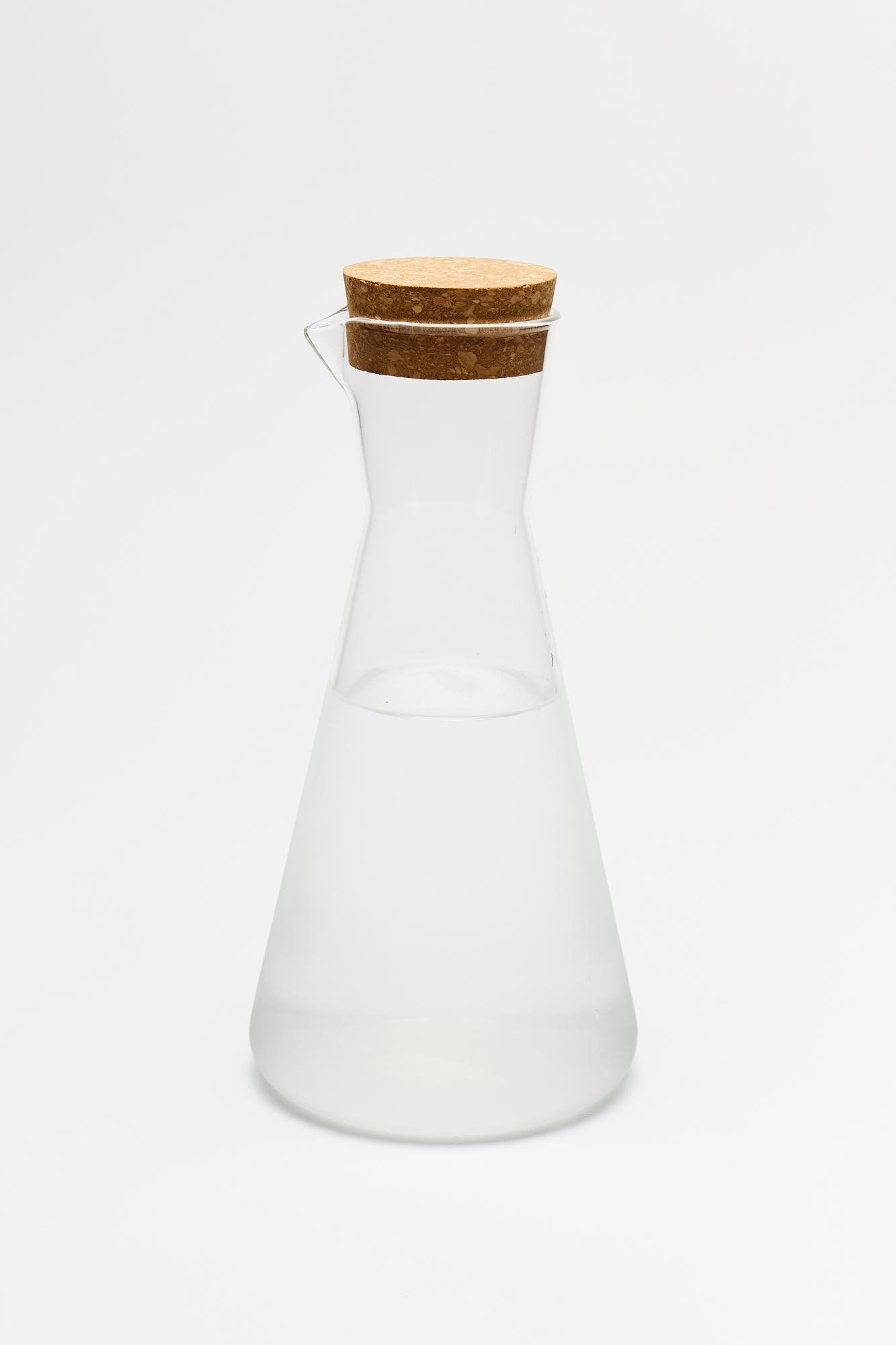 Botella Vidrio con Tapa Corcho 1500 Ml 27 Cm