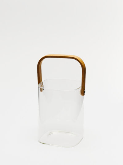 Hilera Cuadrada con Manija Madera 1200 Ml 13x10 Cm