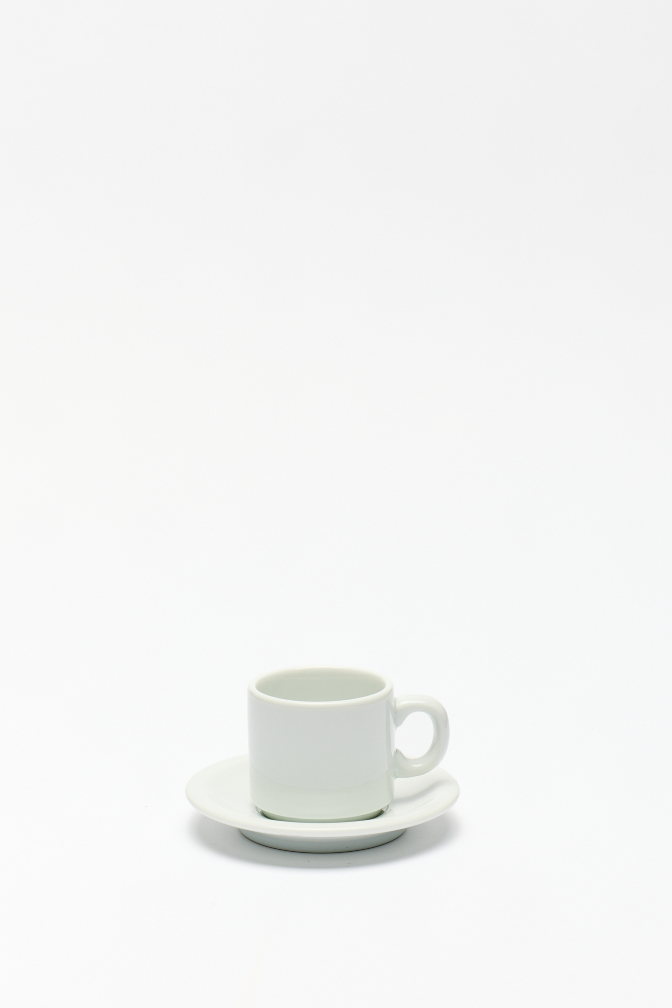 Pocillo Cafe Porcelana Schmidt Blanco 100 Ml