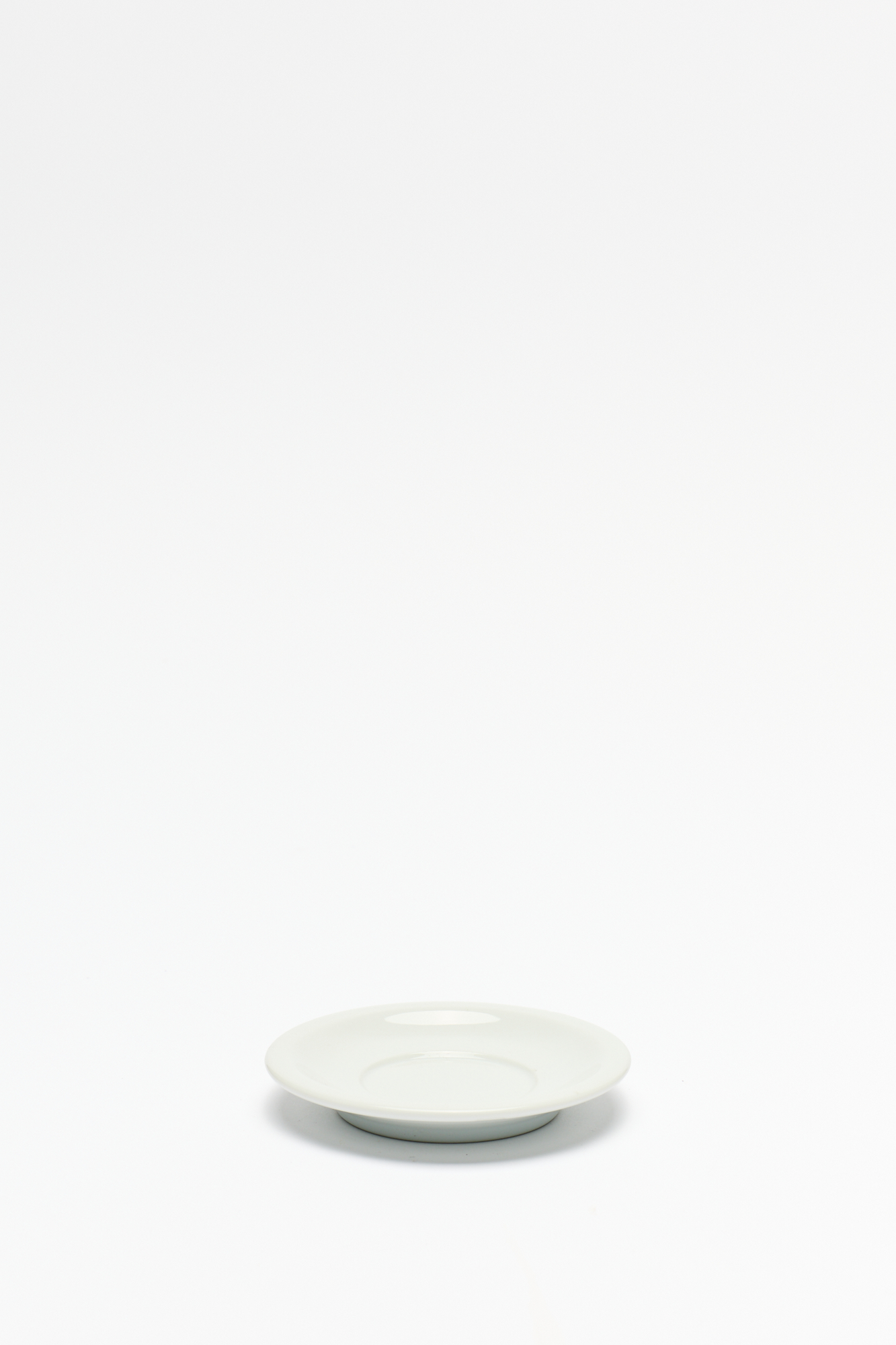 Plato Cafe Blanco Porcelana Schmidt 12 Cm