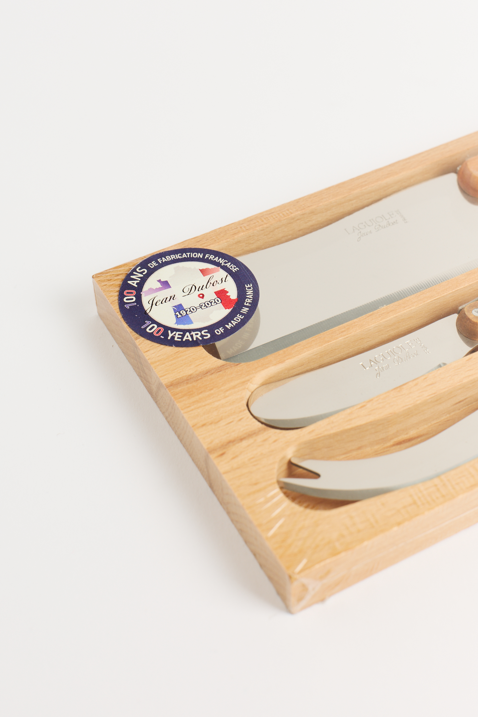 Set Cheese Olive Wood Laguiole X3 - Image 3
