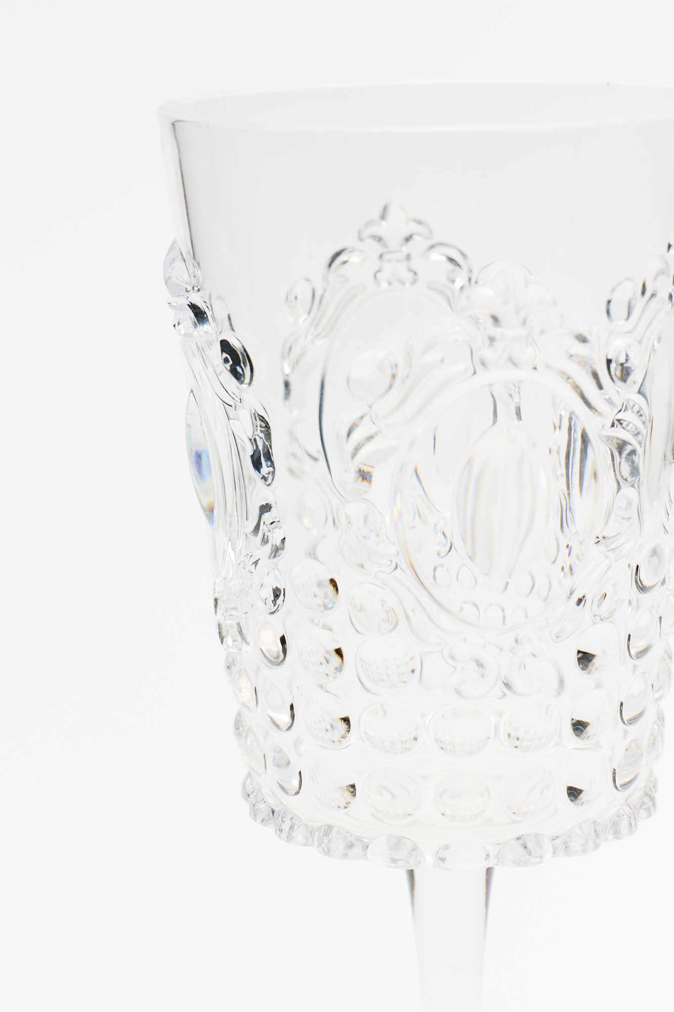 Copa Acrilico Flor de Lis 370 Ml - Image 2