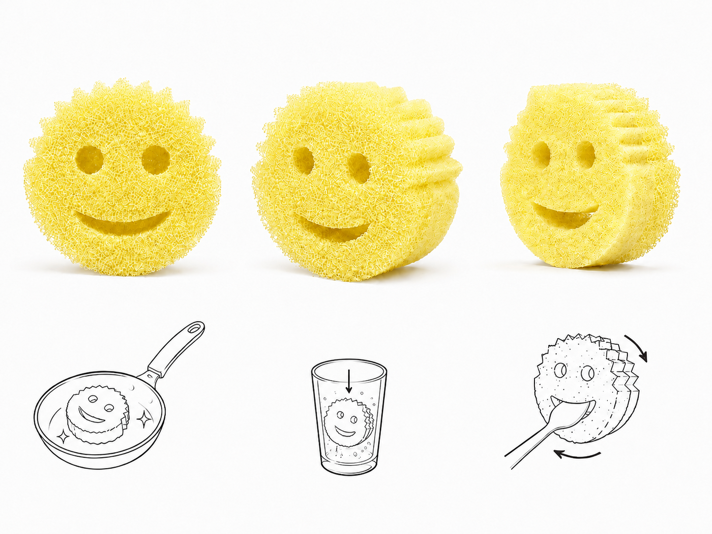 Esponja Multiuso Scrub Daddy Original - Image 2