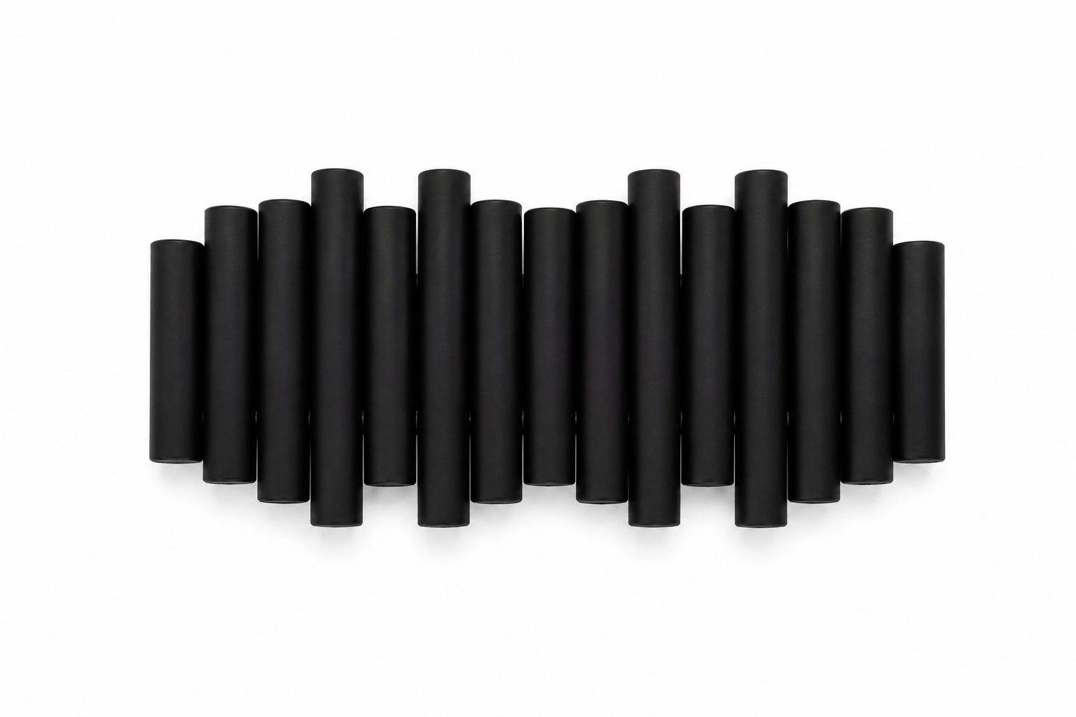 Perchero de Pared C/5 Ganchos Abatibles 38X16 CM Picket Umbra Negro