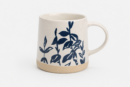 TAZA HOJAS AZULES