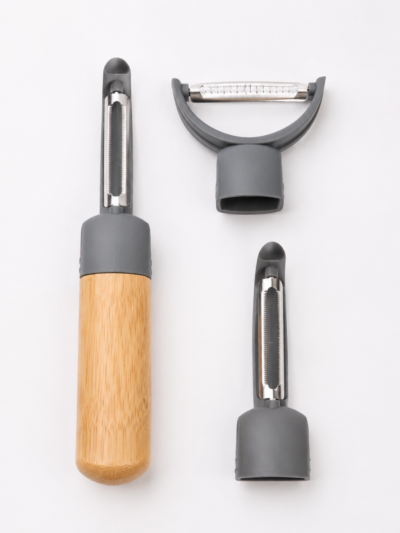 Full Circle Set X3 Peladores Cuchillas Rectas Dentadas