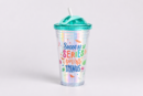 Vaso Plastico Holografico C/Sorb 400 ml