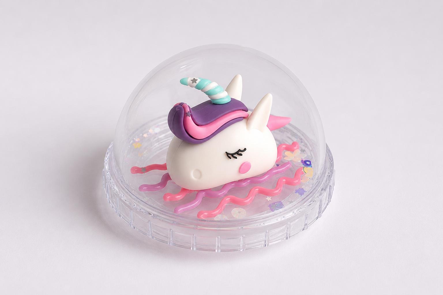 Vaso Plastico C/ Sorbete - Unicornio Smile Sparkle Shine - Image 3