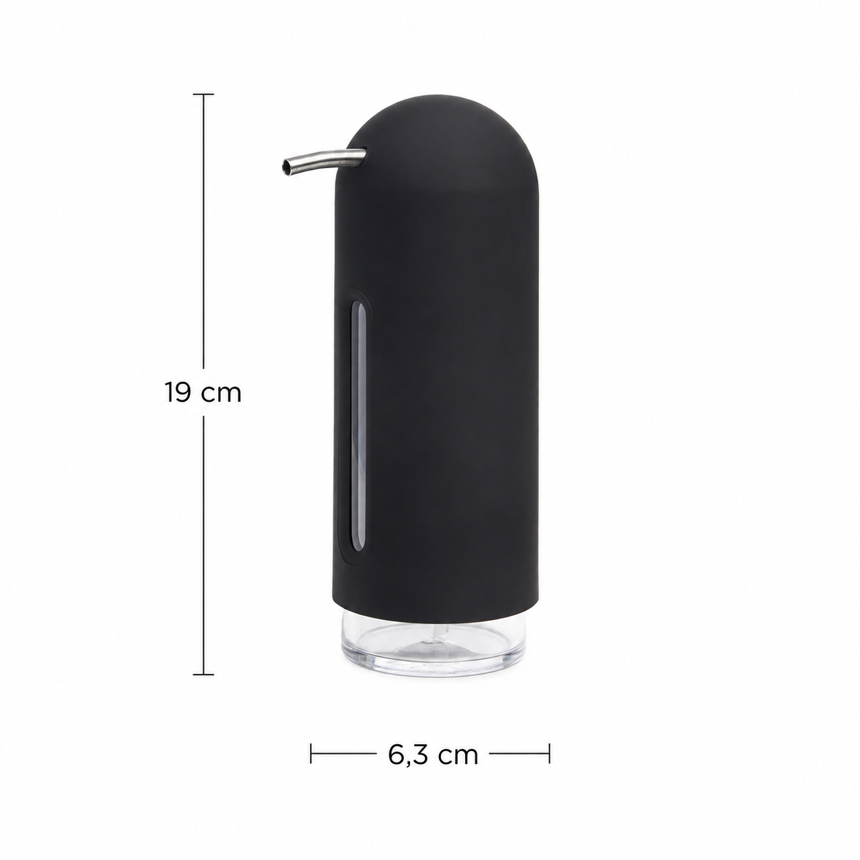 Dispenser de Jabon Liq. 355 ML Pinguino Umbra Negro - Image 2