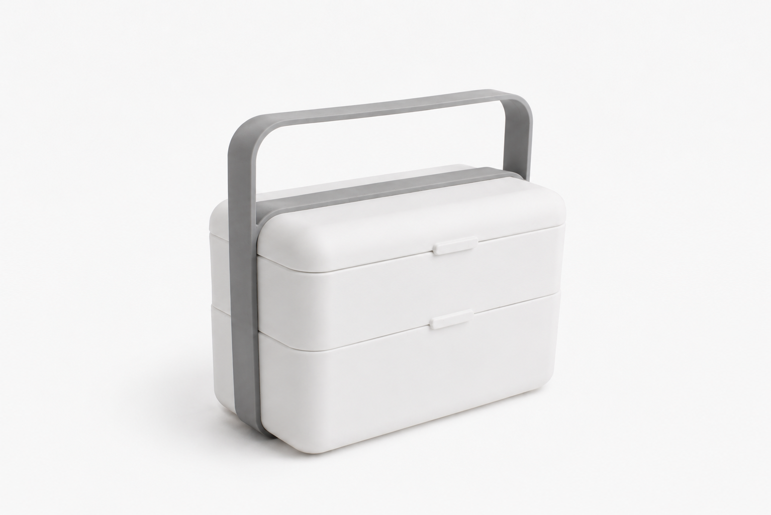 Bauletto Lunchbox Mediano Blanco