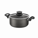 Cacerola C/Tapa Vidrio 24 CM - 7.9 LT - Paris Texture