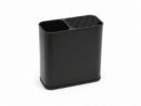 Escurridor de Cubiertos Acero Inox. Negro 18X9x21 CM