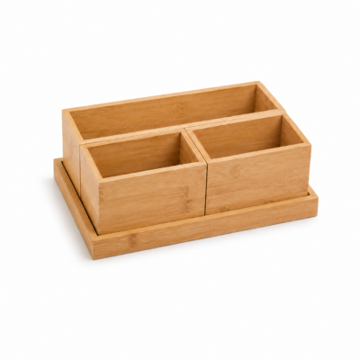 Organizador Bamboo X4 Piezas - Suka