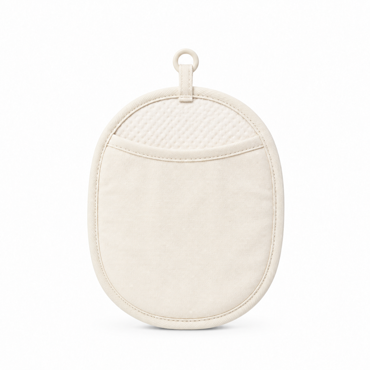 Agarradera Ovalada Silicona Blanca - Oxo - Image 2