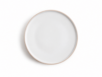 Plato Playo Ceramica 26 CM - Tozeur Terra Blanco