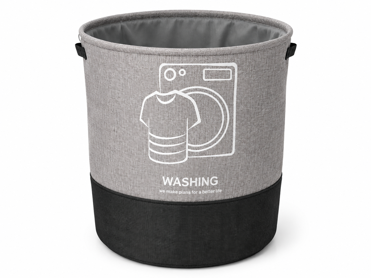 Cesto Red. Pleg. P/ Ropa 40X50 CM Bicolor - Home Laundry Bag