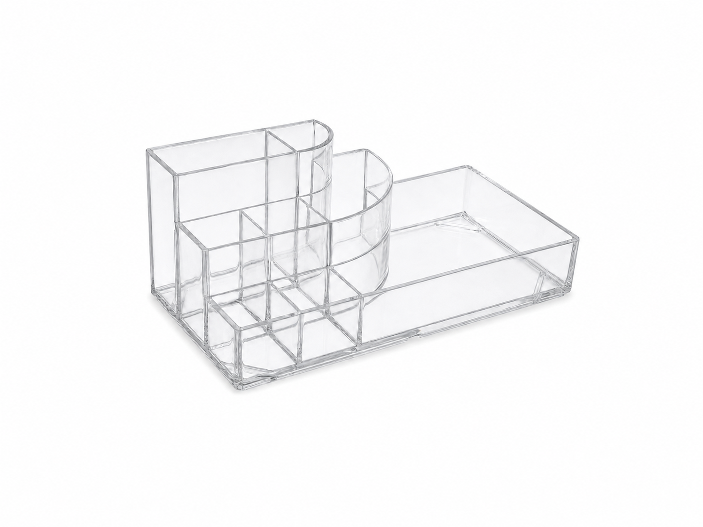 Organizador de Cosmeticos Rectang. C/ 8 Div 17.5X9.5X6 CM