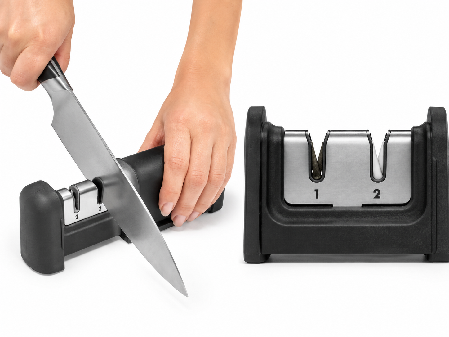 Afilador De Cuchillos Compacto 20X7X4 CM - Oxo - Image 2