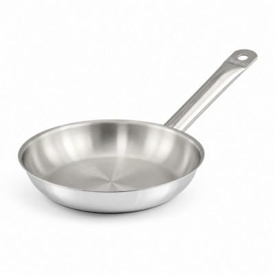 Sarten 20 CM Acero Inox. Triple Fondo (Acero+Aluminio+Acero) – Professional