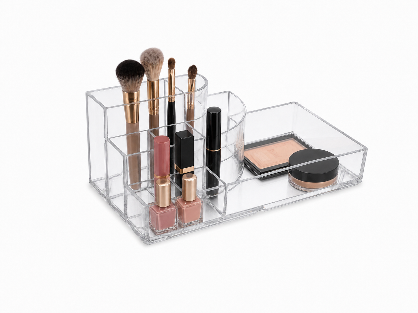 Organizador de Cosmeticos Rectang. C/ 8 Div 17.5X9.5X6 CM - Image 2