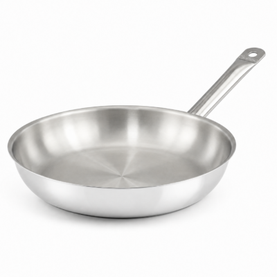 Sarten 30 CM Acero Inox. Triple Fondo (Acero+Aluminio+Acero) – Professional