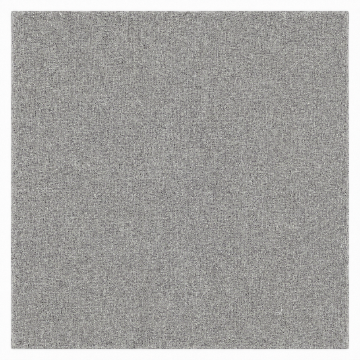 Mantel Simil Lino Gris Oscuro