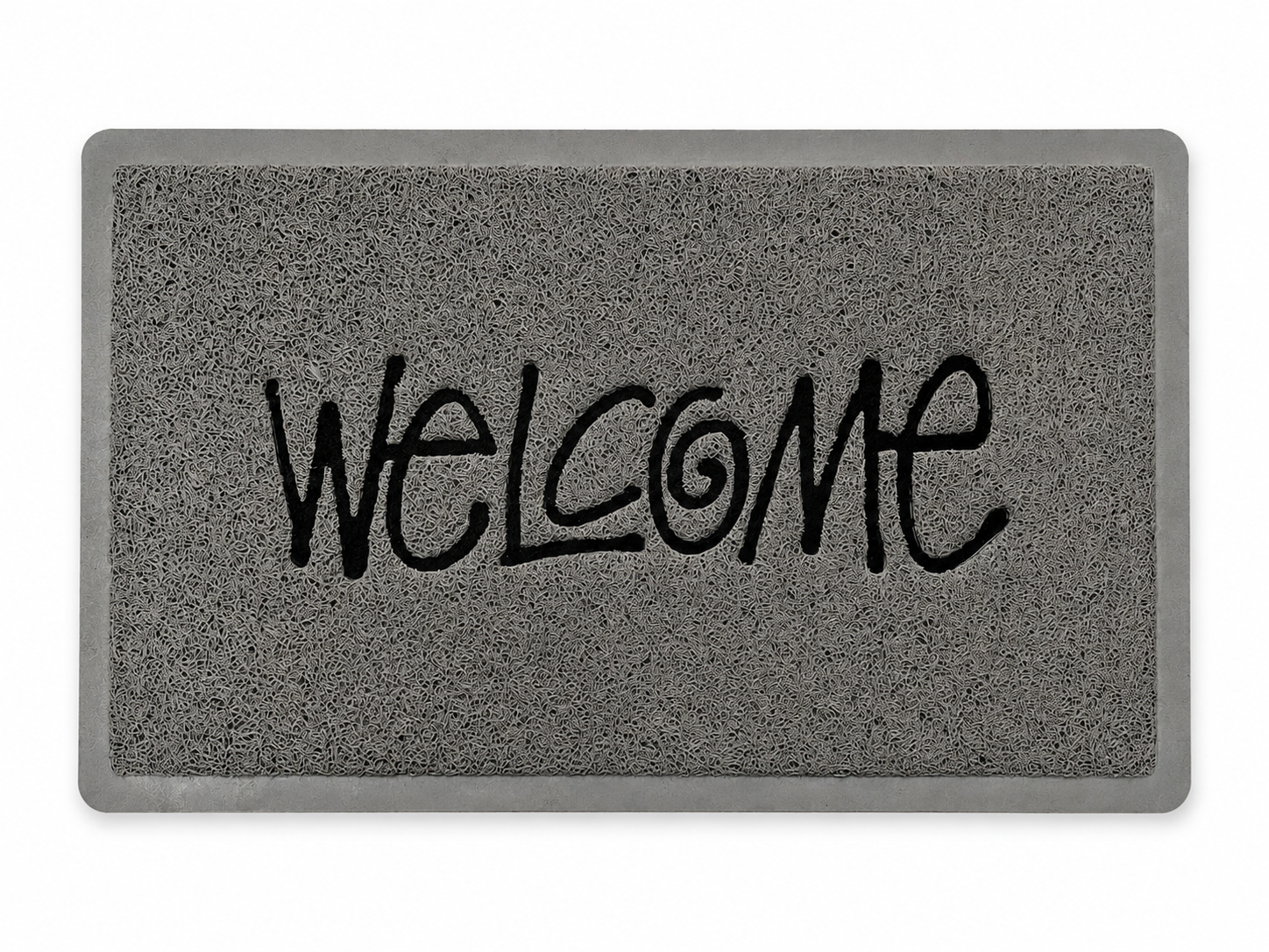 Felpudo Goma Welcome 70 X 45 CM Gris