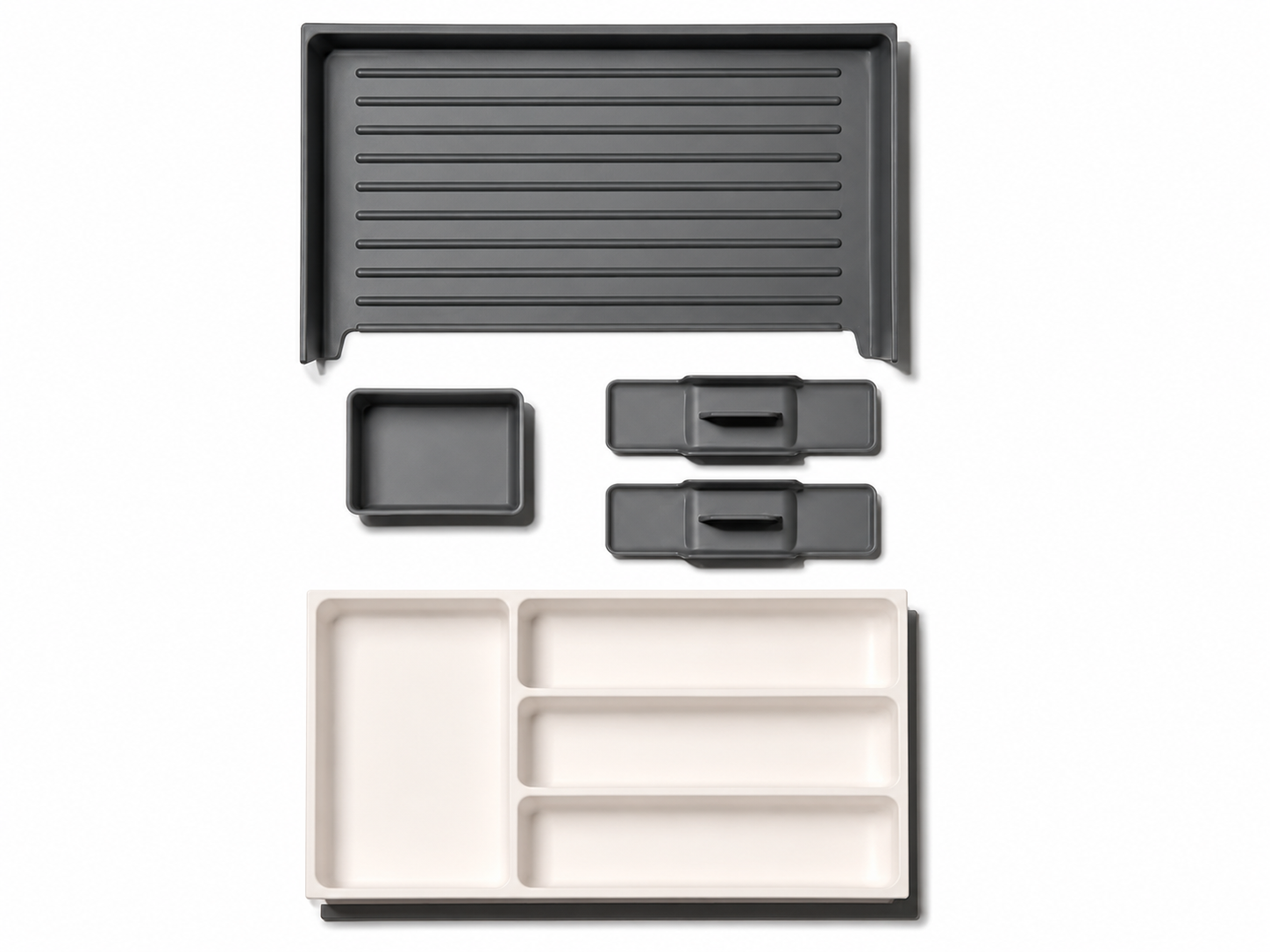 Organizador De Utensilios Large C/5 Compartimentos 25X42X7 CM - Oxo - Image 3