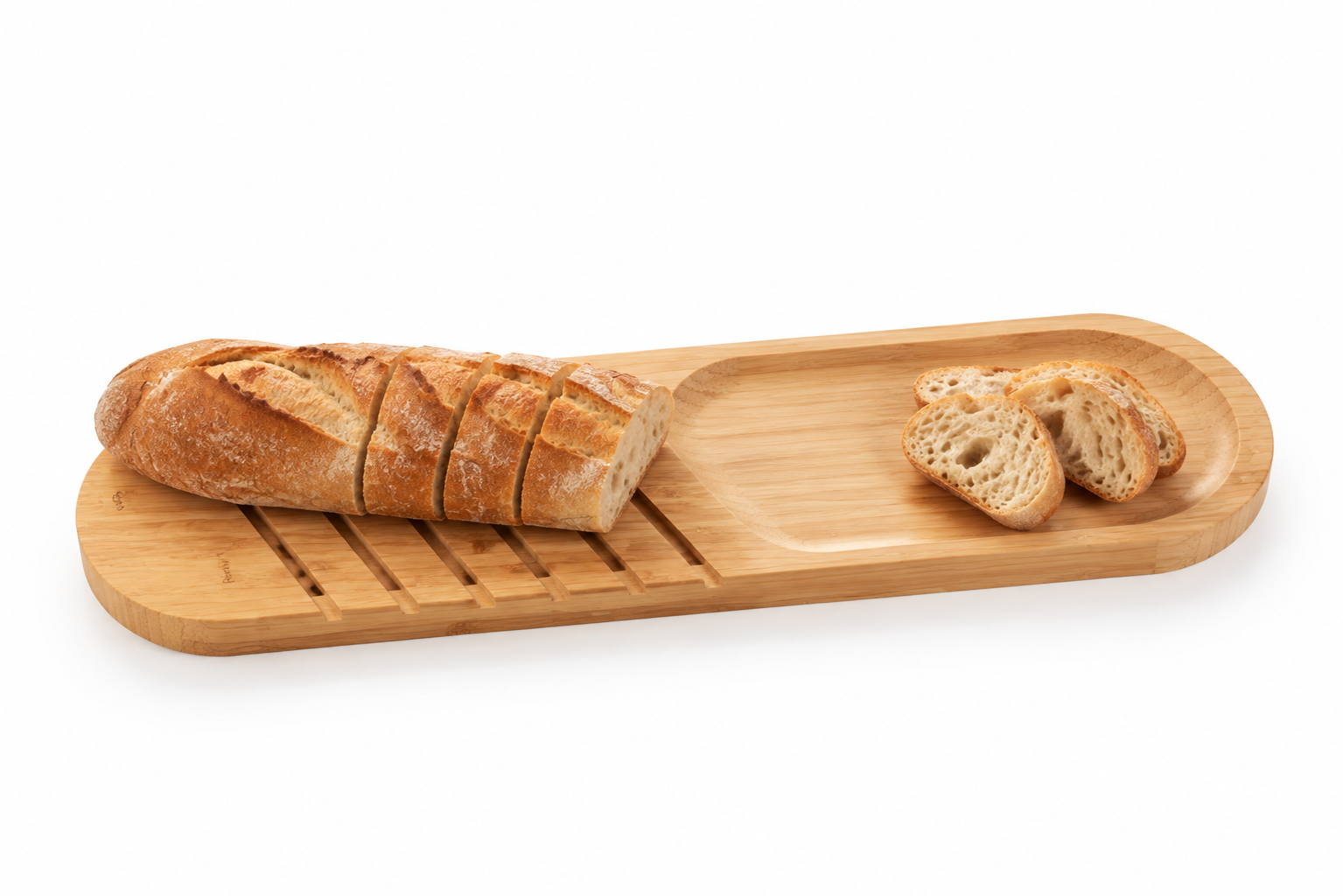 Tabla de Corte P/Baguette 50X17 CM - Plebby Natural - Image 2