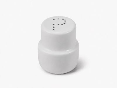 Pimentero Porcelana Blanco 6 CM