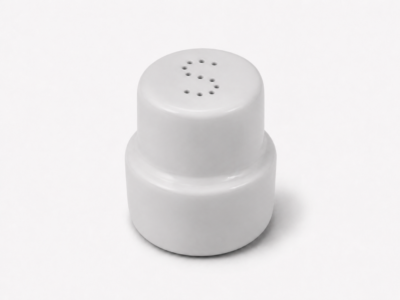 Salero Porcelana Blanco 6 CM