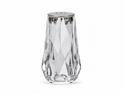 Salero De Acrilico Tapa Acero Classic 8 CM