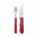 Set X12 Juego De Cubiertos Jumbo P/Asado - Churrasco Polywood