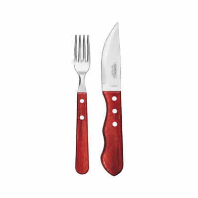 Set X12 Juego De Cubiertos Jumbo P/Asado - Churrasco Polywood